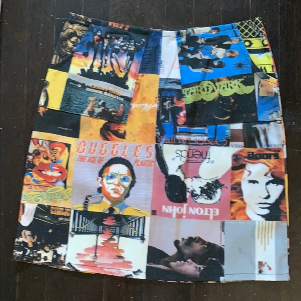 Matrushka 1970/80’s Album cover mini skirt